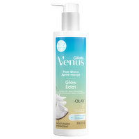 Gillette Venus Moisturizer, Glow, Post-Shave, 12 Fluid ounce