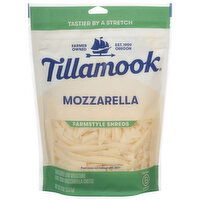 Tillamook Farmstyle Shreds Mozzarella Cheese, 8 Ounce