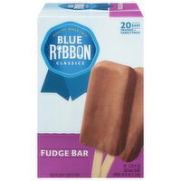 Blue Ribbon Classics Frozen Dairy Dessert, Fudge Bar, 20 Each