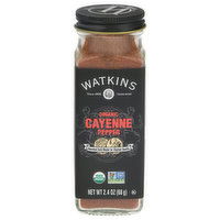 Watkins Cayenne Pepper, Organic, 2.4 Ounce