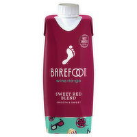 Barefoot Sweet Red Wine Tetra 500ml  , 500 Millilitre