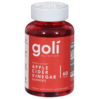 Goli Apple Cider Vinegar, Gummies, 60 Each