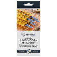 Mr. Bar-B-Q Corn Holders, Jumbo, 8 Each
