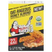 Dave's Killer Bread Snack Bars, Organic, Out-Rageous Honey Almond, 4 Each