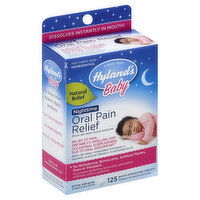 Hyland's Baby Oral Pain Relief, Nighttime, 65 mg, Quick-Dissolving Tablets, 125 Each