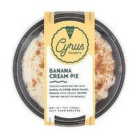 Cyrus O'Leary's Banana Cream Pie, 4 Inch, 7 Ounce