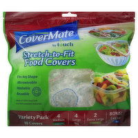 CoverMate Food Covers, Stretch-to-Fit, 1 Each