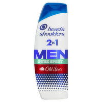 Head & Shoulders Men Mens 2 in 1 Dandruff Shampoo and Conditioner, Old Spice Pure Sport, 12.5 oz, 12.5 Ounce