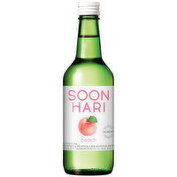 Soonhari Korean Soju Peach, 375 Millilitre