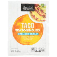 Essential Everyday Seasoning Mix, Taco, Reduced Sodium, 1.25 Ounce