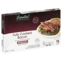 Essential Everyday Bacon, Fully Cooked, 15 Each