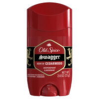 Old Spice Red Collection Old Spice Antiperspirant and Deodorant, Swagger, 2.6 oz, 2.6 Ounce