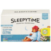 Celestial Seasonings Sleepytime Herbal Supplement, Caffeine Free, Extra, Wellness Tea, 20 Each