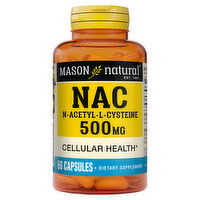 Mason Natural Nac, 500 mg, Capsules, 60 Each