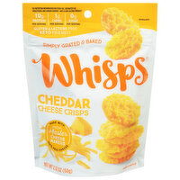 Whisps Cheese Crisps, Cheddar, 2.12 Ounce