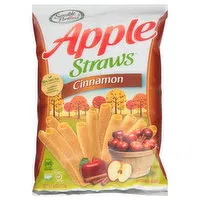 Sensible Portions Apple Straws, Cinnamon, 6 Ounce