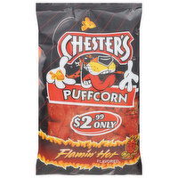 Chester's Puffcorn, Flamin' Hot, 4.25 Ounce