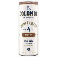 La Colombe Cold Brew, with Milk, Draft Latte, Mocha, 11 Fluid ounce