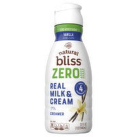 Natural Bliss Creamer, Vanilla, Zero Added Sugar, 32 Fluid ounce