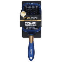 Conair Velvet Touch Hairbrush, 1 Each