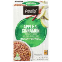 Essential Everyday Instant Oatmeal, Apple & Cinnamon, 8 Each