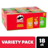 Pringles Potato Crisps Chips, Variety Pack, Snack Stacks, 12.9 Ounce