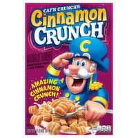 Cap'n Crunch's Cereal, Cinnamon Crunch, 11.2 Ounce