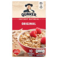 Quaker Oatmeal, Original, Instant, 10 Each