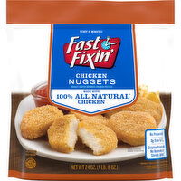 Fast Fixin Chicken Breast Nuggets (Frozen), 24 Ounce