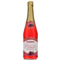 Kedem Sparkling Blush Non Alcoholic Grape Juice, 25.4 Fluid ounce