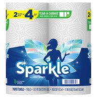 Sparkle Paper Towels, 2-Ply, 2 Each