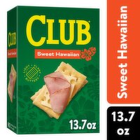 Club Crackers, Sweet Hawaiian, 13.7 Ounce
