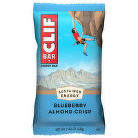 Clif Bar Energy Bar, Blueberry Almond Crisp, 2.4 Ounce