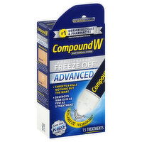 CompoundW Freeze Off, Accu-Freeze, Advanced, 15 Each