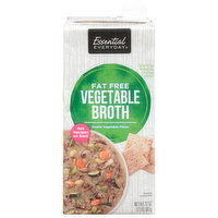 Essential Everyday Vegetable Broth, Fat Free, 32 Ounce