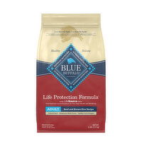 Blue Buffalo Life Protection Formula Natural Adult Dry Dog Food, Beef and Brown Rice 5-lb, 5 Pound