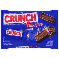 Crunch Fun Size Milk Chocolate, 10 Ounce