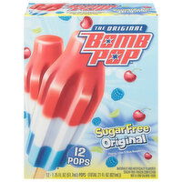 Bomb Pop Pops, Original, Sugar Free, 12 Each