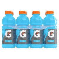 Gatorade Thirst Quencher, Cool Blue, 8 Each