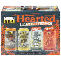 Bell's Hearted IPA Assorted Beer Variety Pack, 12 Each