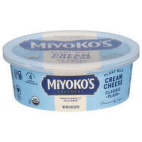 Miyoko's Creamery Cream Cheese, Plant Milk, Classic Plain, 8 Ounce