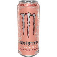 Monster Energy Ultra Peachy Keen, 16 Fluid ounce