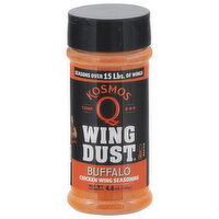 Kosmos Q Wing Dust Seasoning, Chicken Wing, Buffalo, 4.6 Ounce