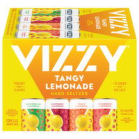 Vizzy Hard Seltzer, Tangy Lemonade, 12 Each