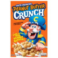 Cap'n Crunch's Cereal, Peanut Butter Crunch, 11.4 Ounce