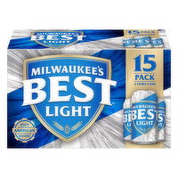 Milwaukee's Best Light Beer, 15 Pack, 15 Each