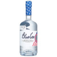 Blue Ice Vodka, Potato, American, 750 Millilitre