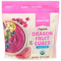 Woodstock Organic Cubes Unsweetened Dragon Fruit, 10 Ounce