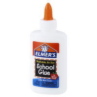 Elmers School Glue, Washable, No Run, 4 Ounce