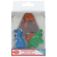 Betty Crocker Birthday Candles, Dinosaur Party, 3 Each